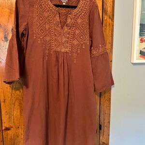 Johnny Was tunic in very light cotton.